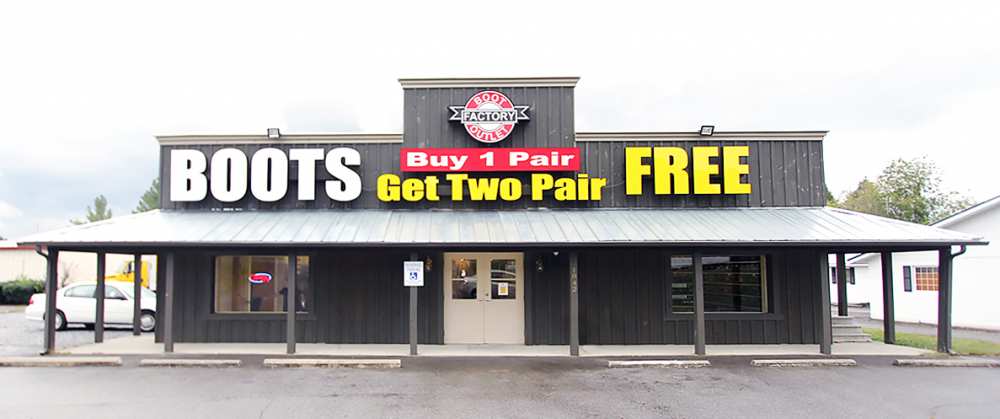 Free boots outlet